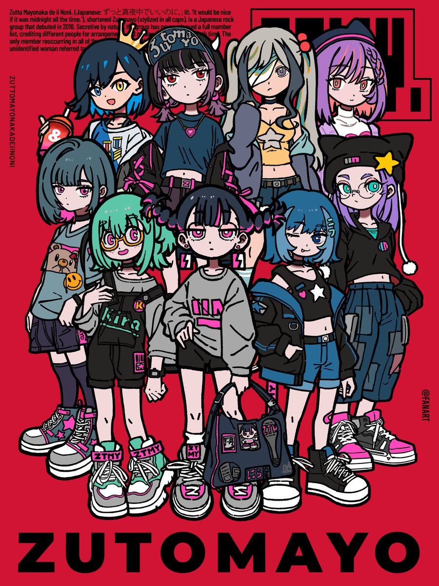katsuuuuuuu's tweet photo. #ずとまよファンアート https://t.co/mpPezjqFbw