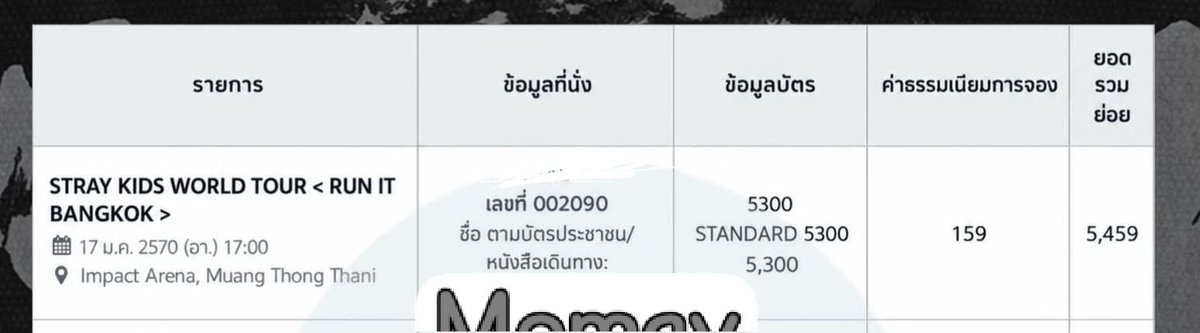 Momayc3xx's tweet photo. Run It Bangkok 
บัตรยืนวันอาทิตย์ STANDARD STR
จำนวน 1 ใบ
ขาย5500ค่ะ 
สนใจdmนะคะขอคนพร้อมรับค่ะ

#ตลาดนัดเด็กหลง
#run_it_bangkok
#RUN_IT_BANGKOK https://t.co/g2H0f8HpdZ