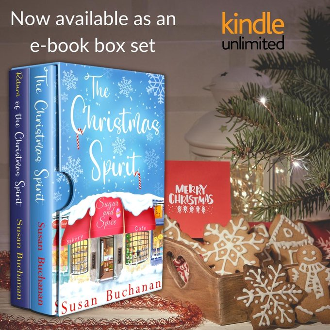 Susan_Buchanan's tweet photo. 🎄Looking to start a new series? The first three Christmas Spirit books in a handy 3-book box set 🎄 
#romance #festive #feelgood #magical #community #friendship #family #cafe #bakery https://t.co/byx96dtSCl🎄 https://t.co/az9DTXTRrH