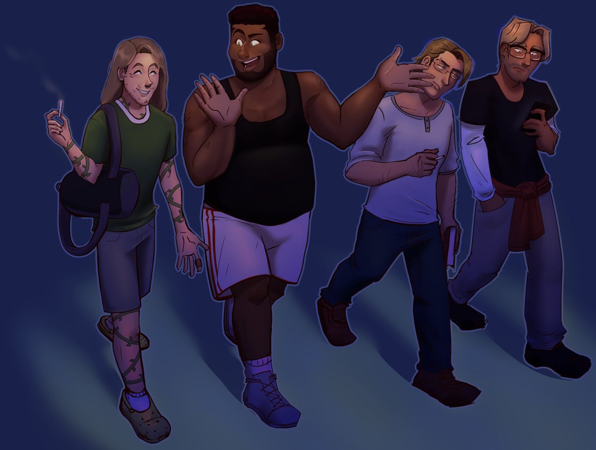 FalloutCali's tweet photo. my boyss my boys!!!!!! my guys!!! hashtag I love my OCs https://t.co/IDOHyletTp
