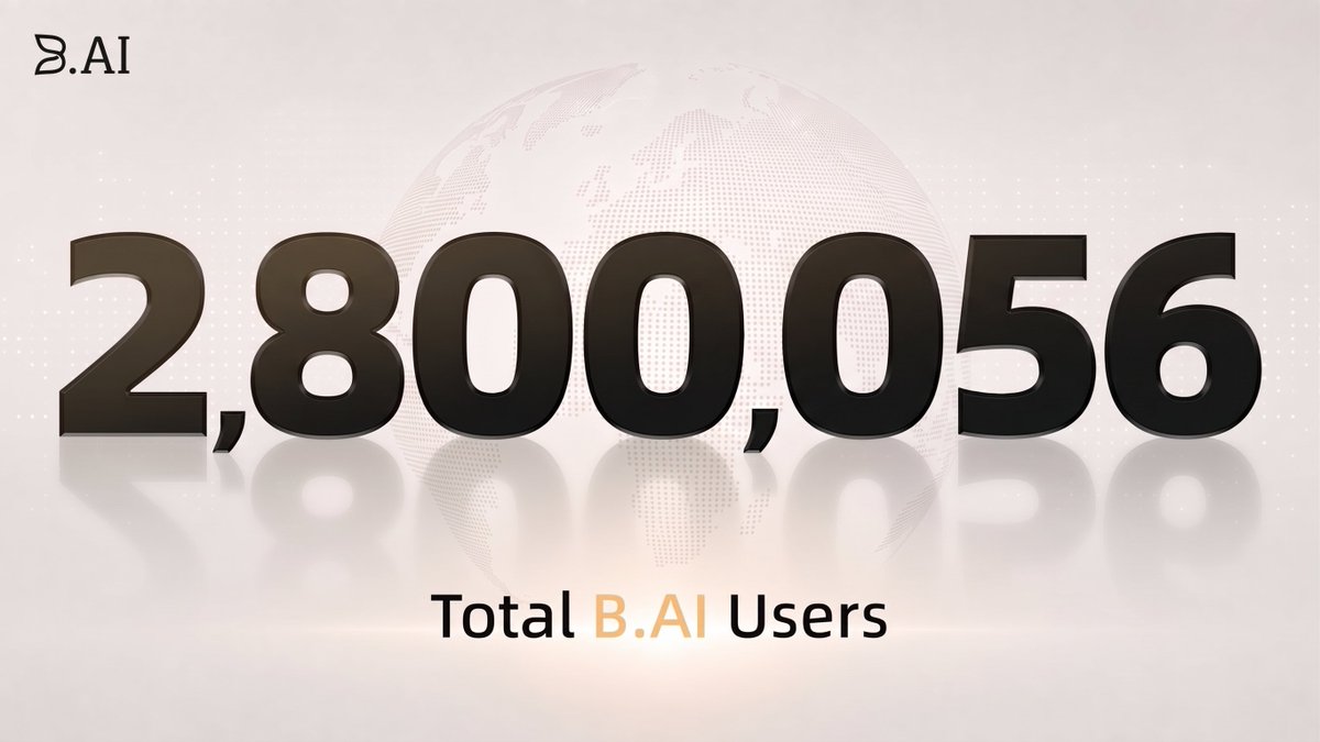 BAI_AGI's tweet photo. 🎉 https://t.co/mTw8ldBplF 累计注册用户突破 2,800,056！

从 270 万到 280 万+，短短数日再攀新高。增长背后，是日处理万亿级 Token 的硬核吞吐能力，配合智能路由自动匹配最优模型与成本，让顶尖智能真正成为可规模化使用的基础设施。https://t.co/mTw8ldBplF 用一站式模型聚合与无摩擦结算，持续降低使用门槛。

从“能聊天”到“能付费、协作、创造价值”，https://t.co/mTw8ldBplF 正在把 AI Agent 从工具升级为具备经济主权的数字公民。每一次用户跃升，都是更多智能体迈向自主运行的里程碑，也是 AGI 经济底座被进一步夯实的证明。

👉 即刻探索： https://t.co/I89qQEvpGx