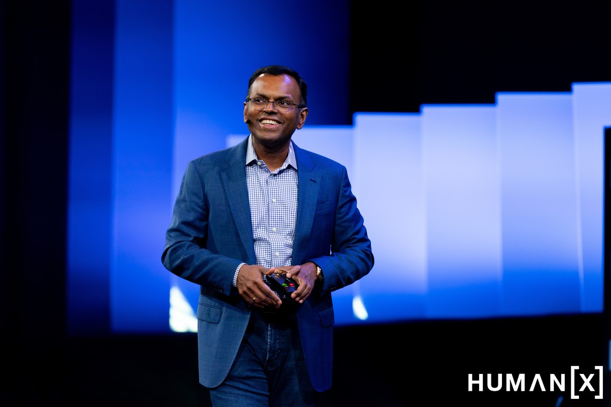 HumanXCo's tweet photo. Final day. Let's make it count. Welcome to day three, HumanXers.

#HumanX #AI https://t.co/oGCGKjwXmw
