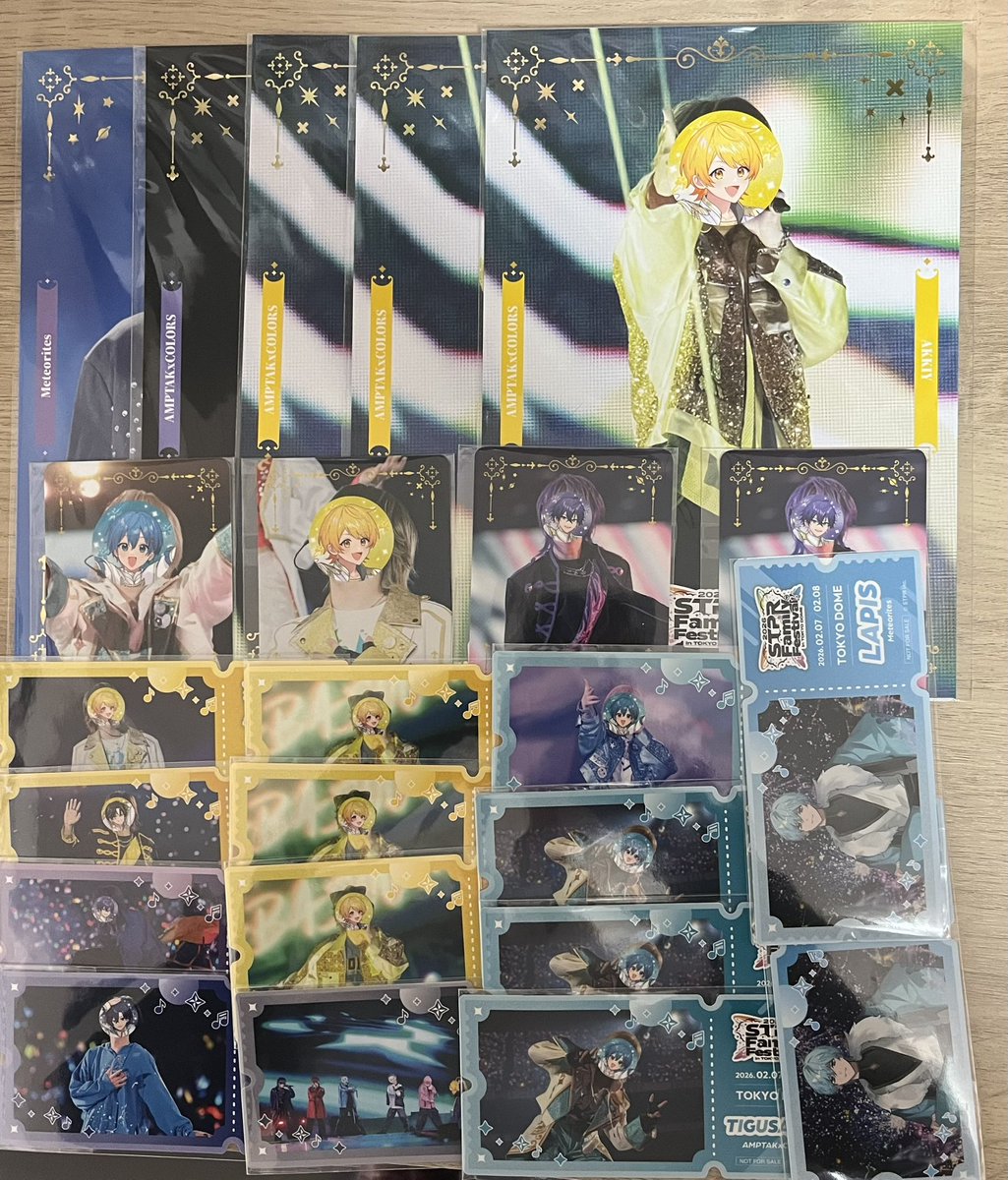 Rpoh77's tweet photo. まだ交換決まってないグッズ達
誰か交換できませんか🙇‍♀️
他にも色々とあるのでぜひ🙏

 #AMPTAKグッズ交換  #アンプタックグッズ交換 https://t.co/YnmsjE3ydt