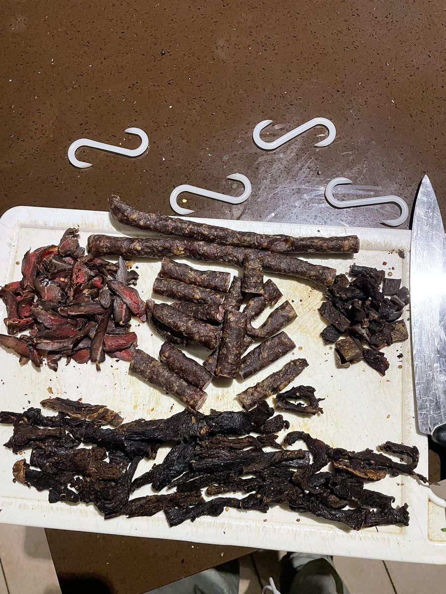Godson5671's tweet photo. @AVBOBSA Biltong is my taste of home—seasoned with coriander and patience, then dried in my own dehydrator. Every slice carries Mzansi’s tradition of preserving, sharing and gatherin
@AVBOBSA  #AVBOBCelebratesHeritage https://t.co/GbjDNd9HzL