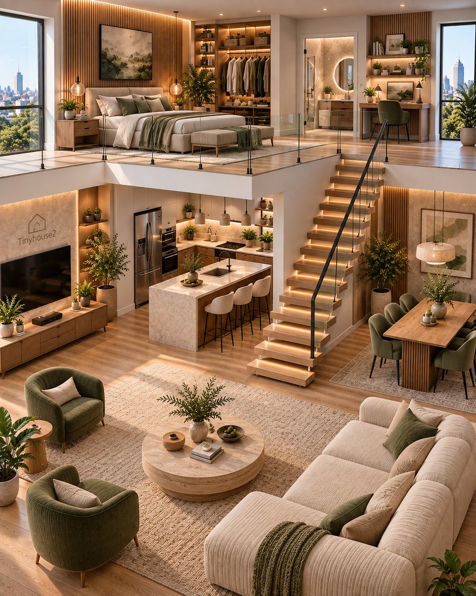 HomeMakeoverD's tweet photo. What do you think works especially well about this interior layout? https://t.co/tU4Wv8Jtm8