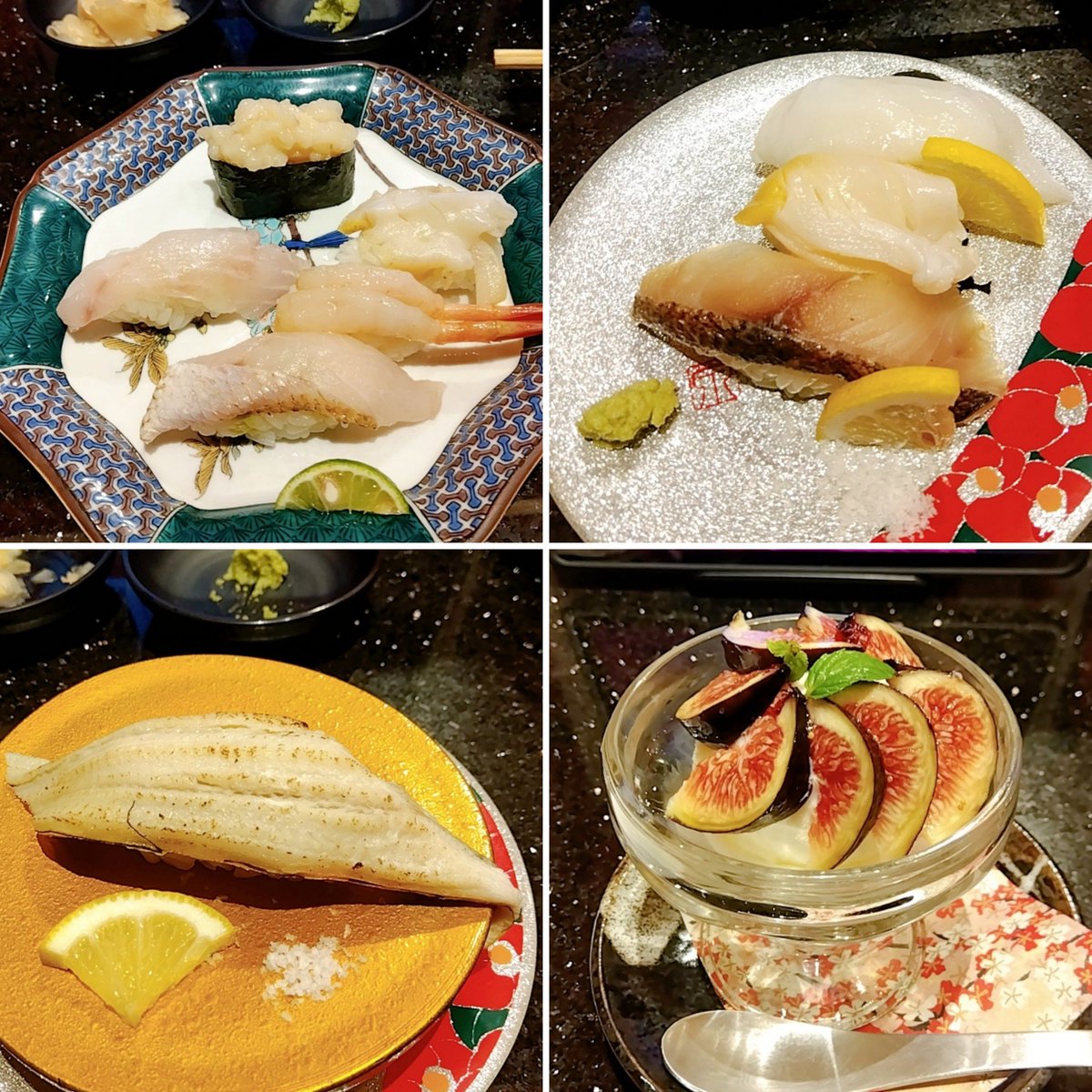 megugohan_jp's tweet photo. ☆本日の金沢まいもん百万石握り
☆能登塩レモン三昧
☆能登塩で食べる酒蒸し穴子
☆黒いちぢくと能登塩ジェラート

やば美味い！！！
穴子がちょーーー美味しくて次は初手で5皿くらいオーダーしたい！！！
あと能登塩ジェラートはバケツサイズで食べたい🤤

#金沢まいもん寿司 
 #おそとごはん https://t.co/mjGDXW5MWG