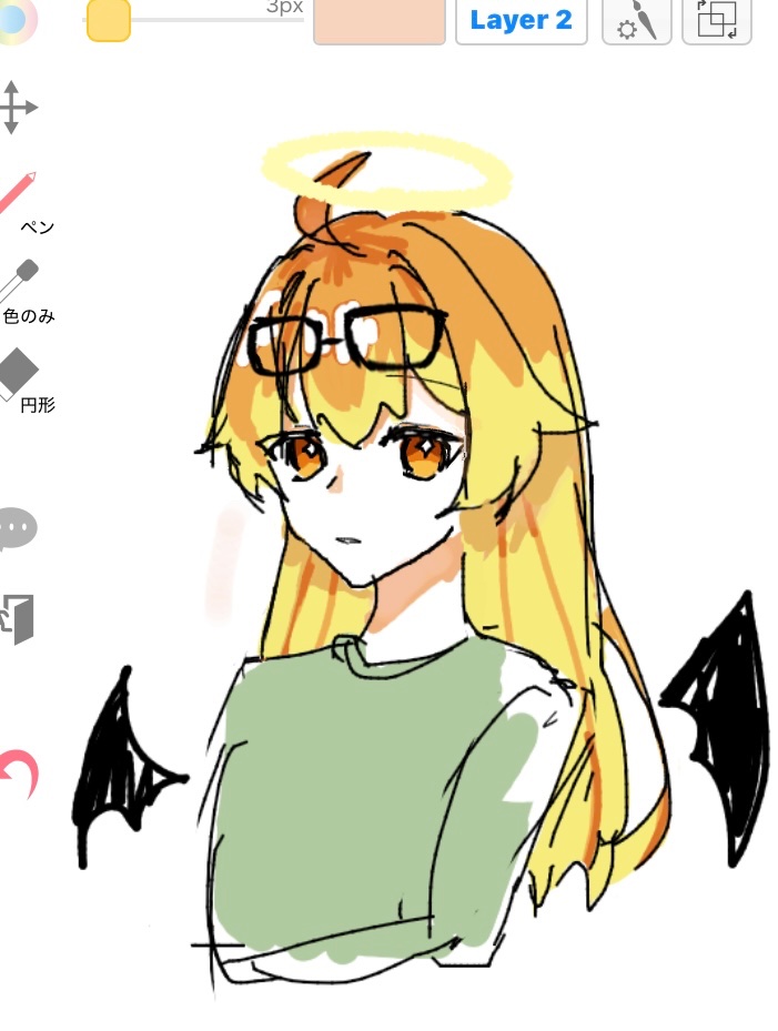 Powder181's tweet photo. 初めての絵チャ(オフラインで練習)
難しすぎるけどオンラインでもやってみたいわ https://t.co/U99gcN8dSH