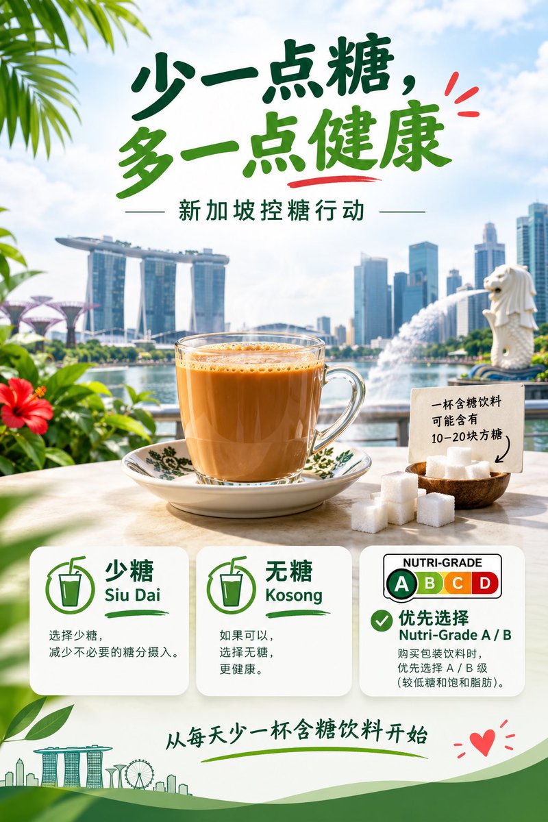 jun_zhou68929's tweet photo. 少一点糖
多一点健康 https://t.co/8tW4KGwtEY
