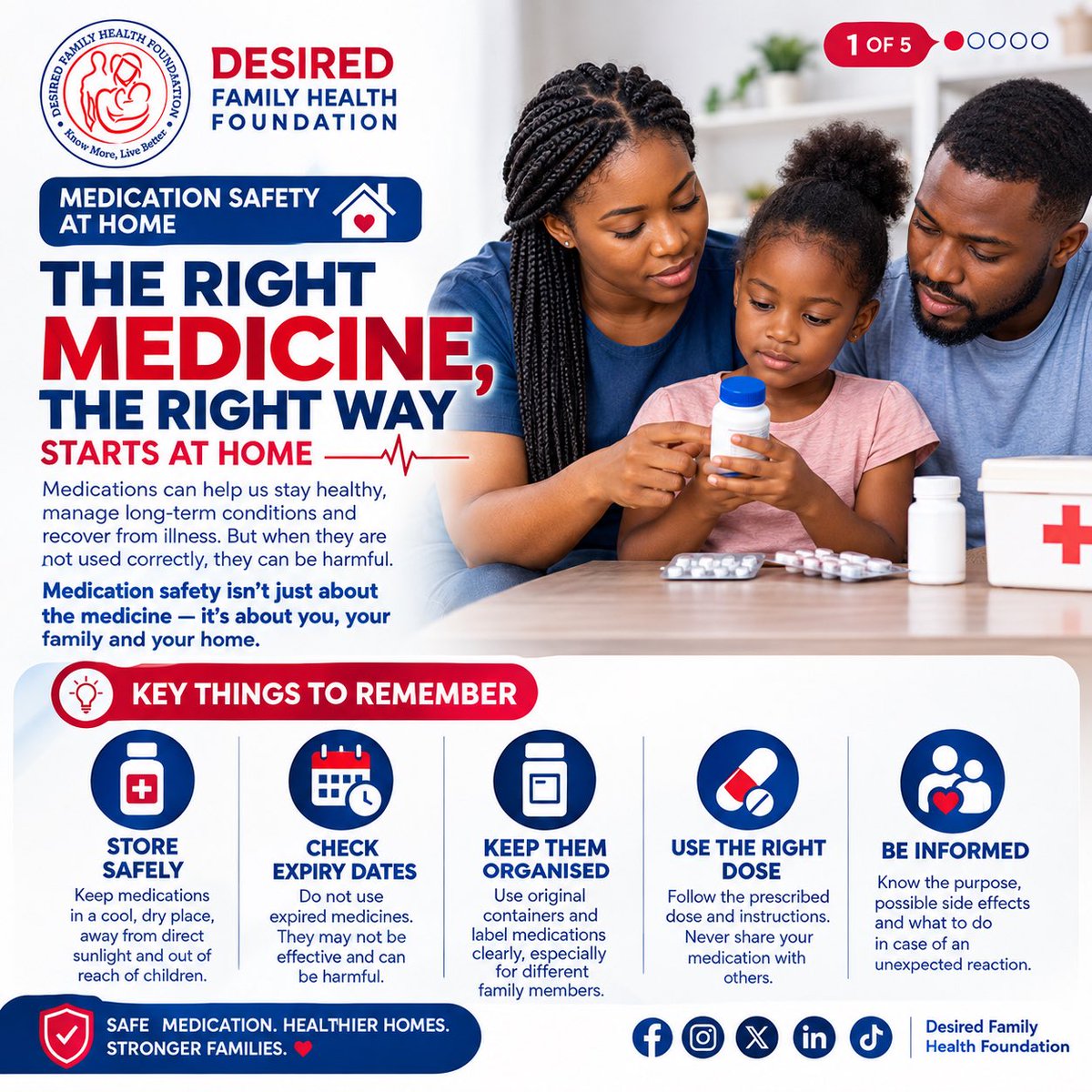 ChildrenDesired's tweet photo. Right medicine, the right way starts at home https://t.co/MCB300NywF