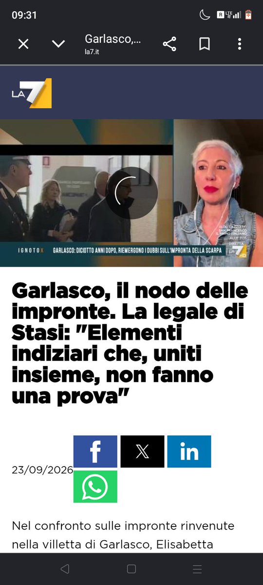 ZefiroColonna2's tweet photo. Sono sicuro che in Cassazione, quella che ha condannato Stasi oltre ogni ragionevole dubbio 11 anni fa, terranno in grande considerazione l'opinione di questa lesbica camionista https://t.co/TDTSxisbEq