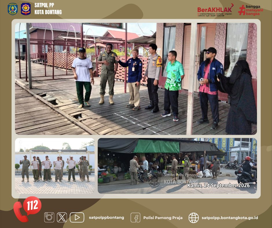 satpolppbontang's tweet photo. Salam Praja!     
Kegiatan Satpol PP Kota Bontang,     
Kamis, 24 September 2026.

@kemendagri
@ditpolpp_linmas
@kominfo_btg
@ppidbontang https://t.co/cHvO6u3lWm