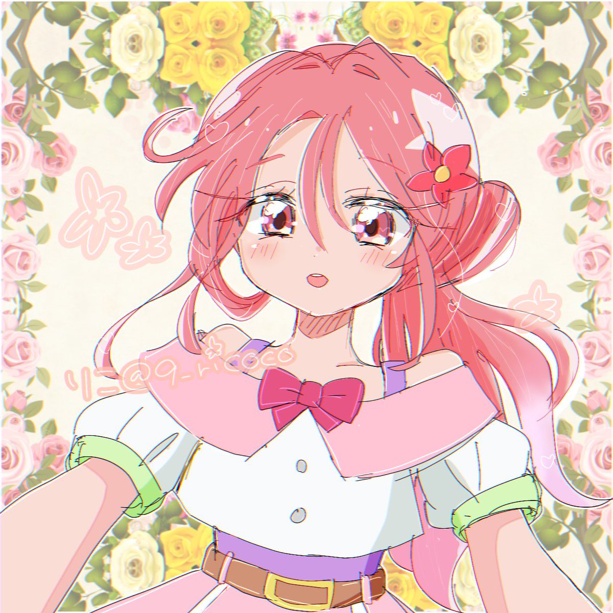 9_ricoco's tweet photo. かりんちゃんの落描きです https://t.co/w6I6SPkSn6