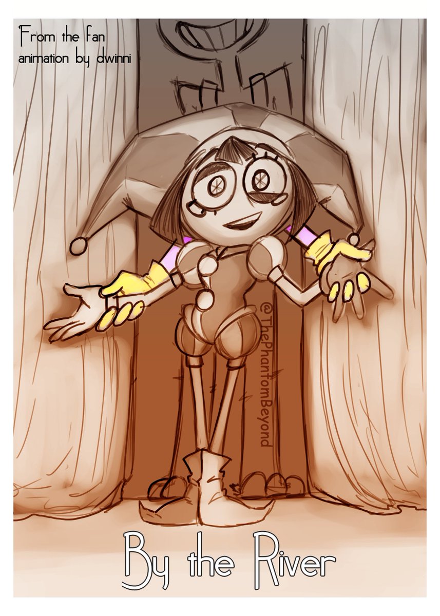 PhantomBeyond's tweet photo. Things weren't the same after episode 9 and I saw a lot of fan-works of #TADCㅤ lately and I wanted to throw in some of mine here too.

These works were inspired by [The River] created by dwinni on Youtube, as that inspired me to get back into drawing TADC again. #funnybunny https://t.co/Nz6nDZaGqb
