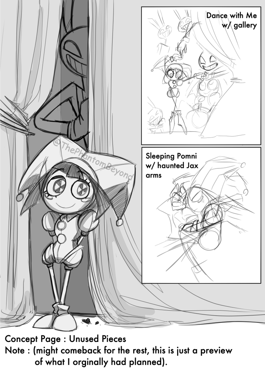 PhantomBeyond's tweet photo. Things weren't the same after episode 9 and I saw a lot of fan-works of #TADCㅤ lately and I wanted to throw in some of mine here too.

These works were inspired by [The River] created by dwinni on Youtube, as that inspired me to get back into drawing TADC again. #funnybunny https://t.co/Nz6nDZaGqb
