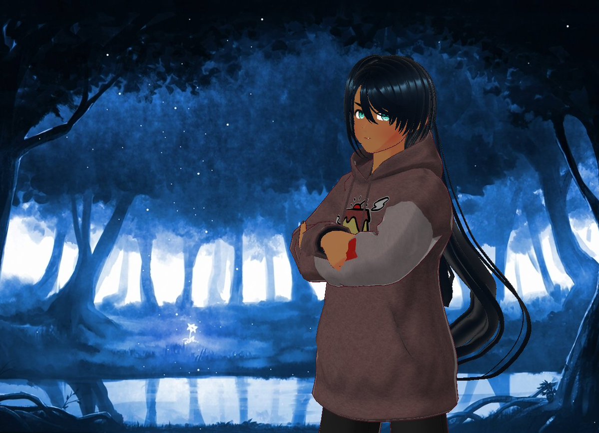 FriskXIII's tweet photo. Model V1.2 is going Live! Not much improved. Just a more natural Speech movement. 😆 

-we are the SpellBlade of Lyn-Loria- https://t.co/R6GoOXimuh