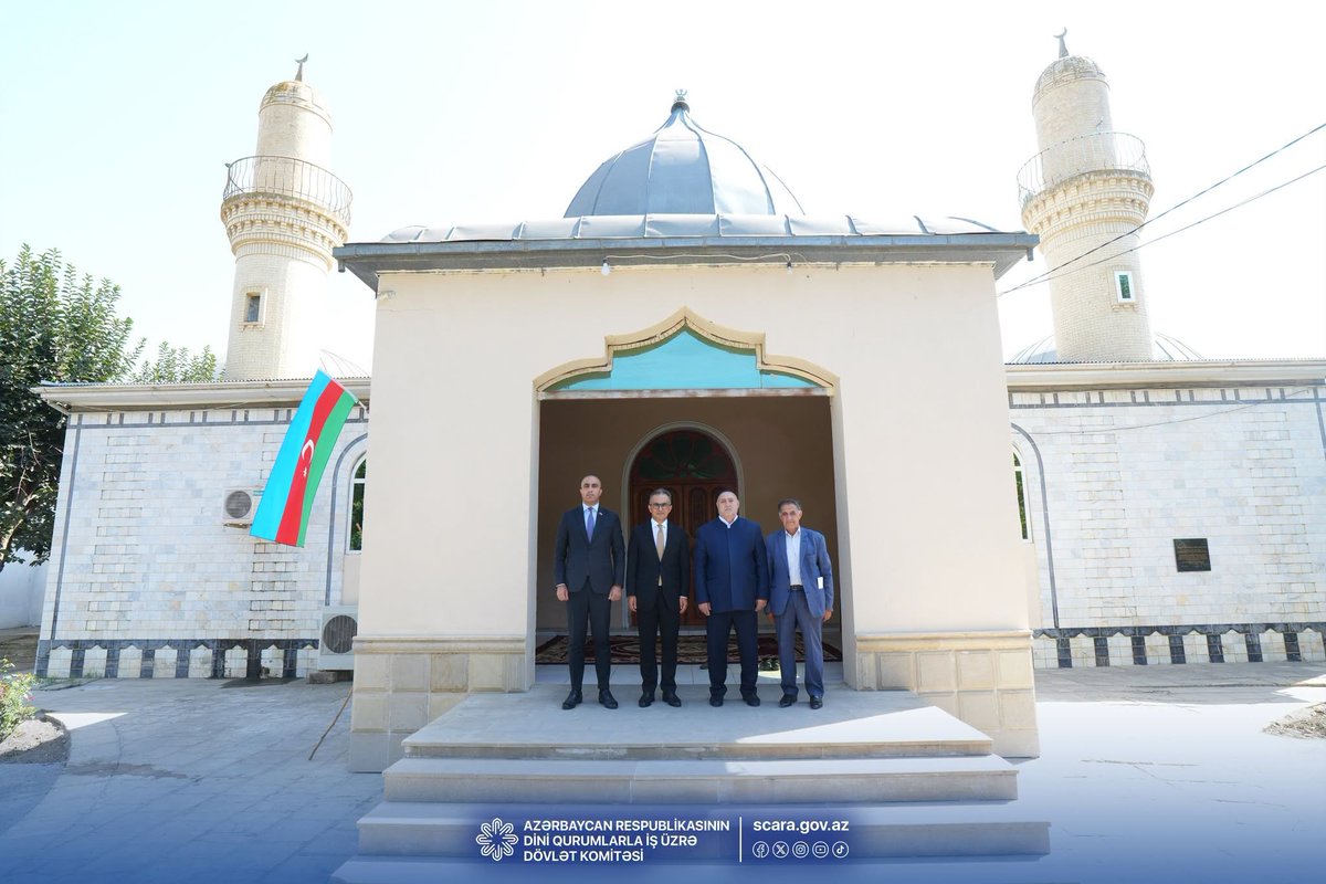 scaragovaz's tweet photo. Dini Qurumlarla İş üzrə Dövlət Komitəsinin sədri Ramin Məmmədov Biləsuvar şəhəri "Cümə" məscidini ziyarət edib.
https://t.co/IBzAtvQz9f
#diniqurumlarlaişüzrədövlətkomitəsi https://t.co/8bpQFA0jt3