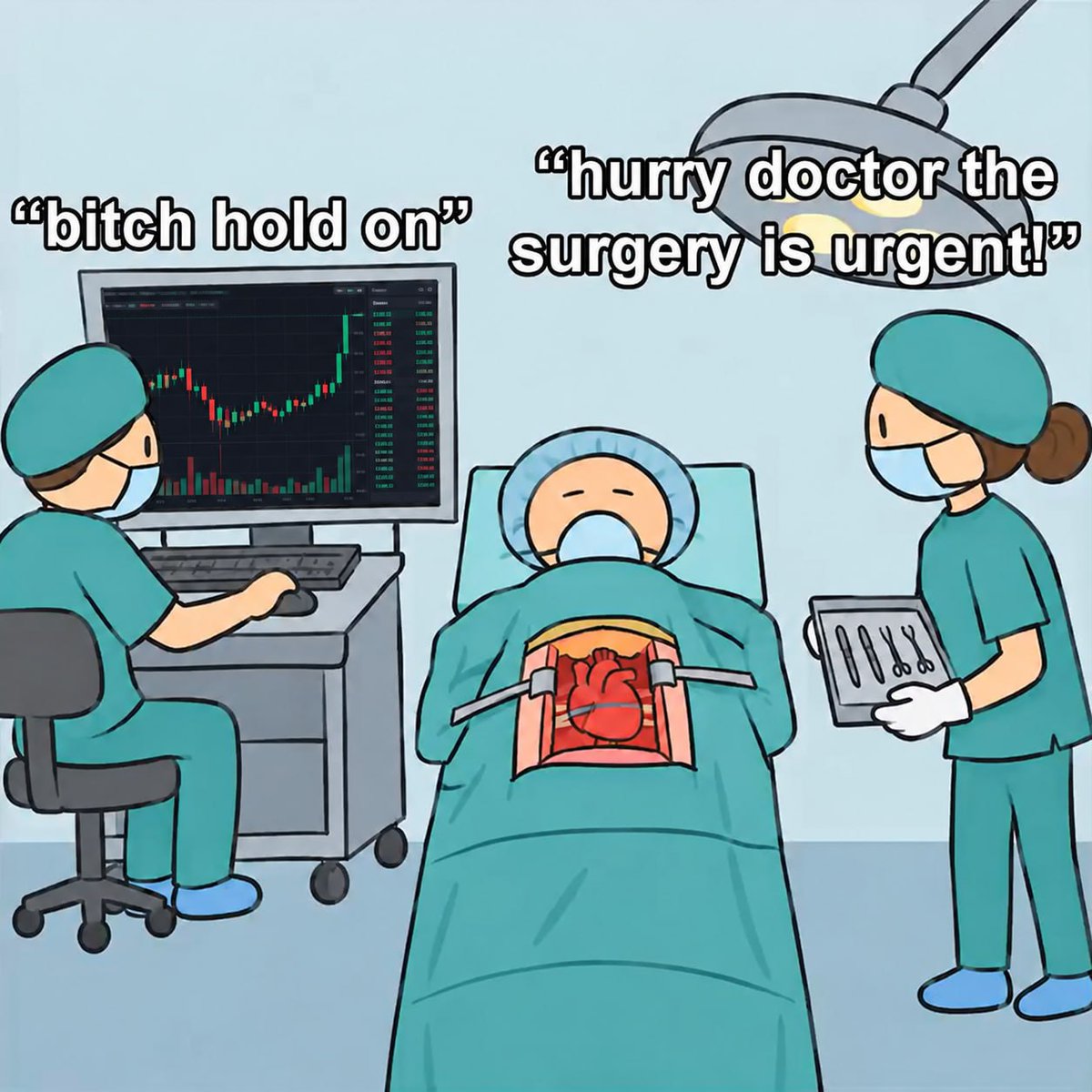 wallstreetbets's tweet photo. would you trust this doctor? https://t.co/HiUdGvC5aV