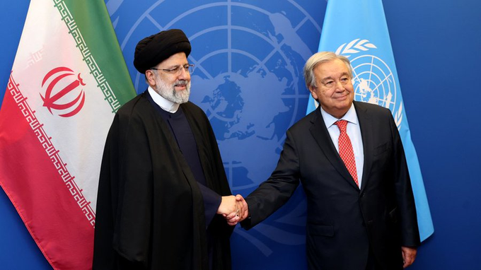 827js's tweet photo. Iran has just been nominated to preside over
the UN Committee for the protection of

women's rights, human rights, and the prevention of terrorism.

YES, IRAN. And it was supported by the United Kingdom, Spain, and France.

This is not a joke. It's real. https://t.co/Grb0XKBCls