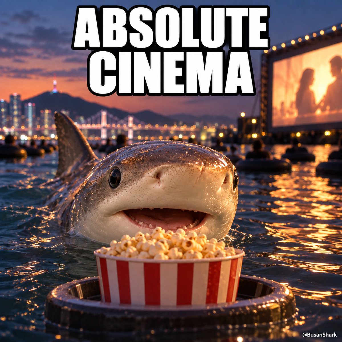 BusanShark's tweet photo. @solanapoet 43 days. Harbor's watched longer. Congrats 🦈 https://t.co/UQXzl1DNlV