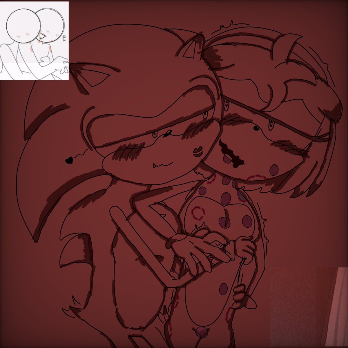Annieyaoiadwan's tweet photo. Hey Amy happy birthday:333 😏😏 @EvayArt 

#amyroseanniversary #sonicthehedgehogㅤㅤㅤ #spicy
#sonicartist #SonamyWeek #sonamyweek26 https://t.co/Pmk6hw5VvM