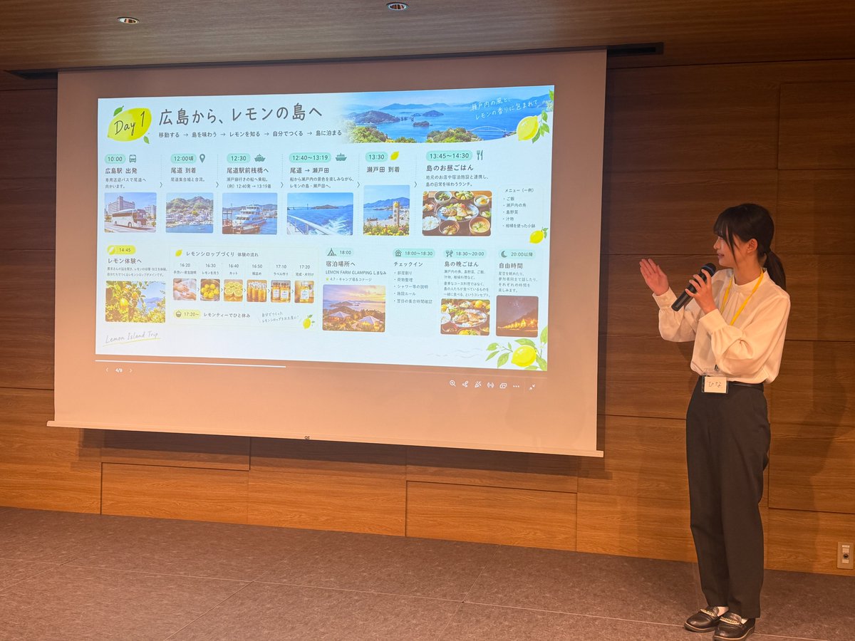 WiDSHiroshima's tweet photo. ワークショップ「推しで広島を盛り上げろ！」無事終了しました✨

データ分析は初めてという方も多い中、データから仮説を立て、ターゲットやPRの切り口を検討。生成AIも活用し、最後は各チームが個性豊かなアイデアを発表しました。

本当に楽しい時間となりました🙌ご参加ありがとうございました😊 https://t.co/1R2JZdYarw