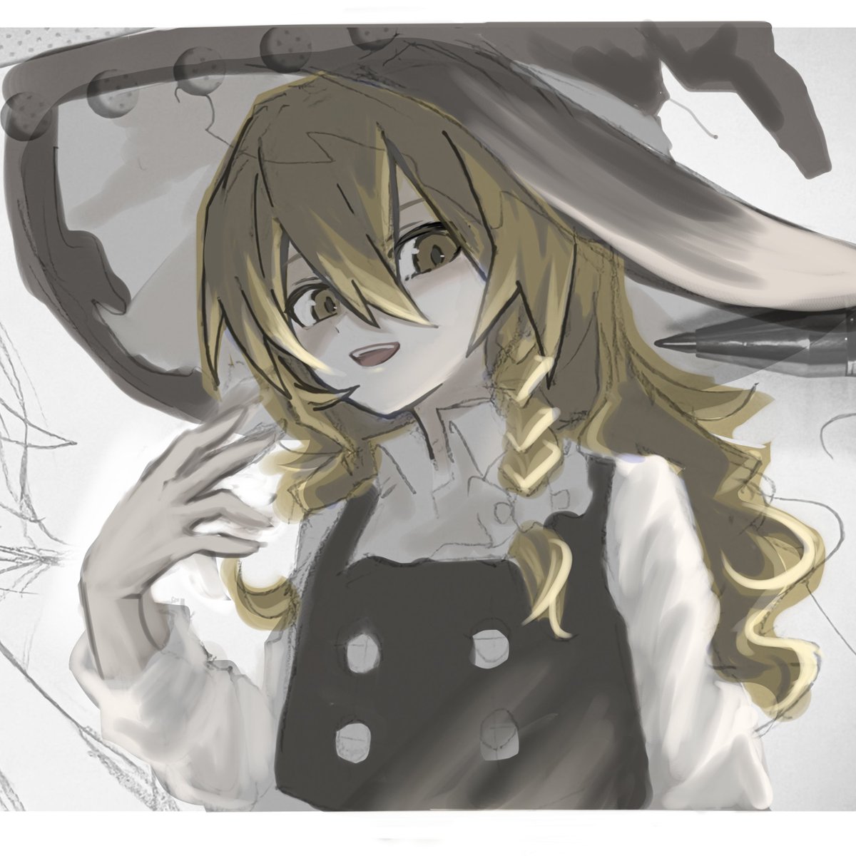 png2500's tweet photo. 魔理沙 https://t.co/dtXZwsEBUy