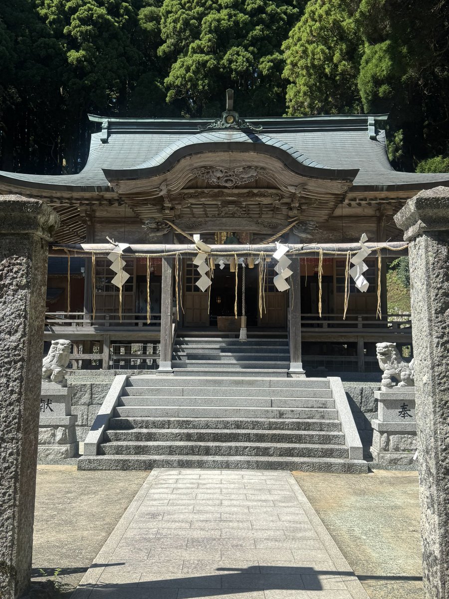 acejp_super's tweet photo. 脊振神社にお参りしました🙏
欲張って銭洗いまでしました！
しかひこちらのW夫婦杉はいつ見ても圧巻🌲 https://t.co/8mubj9sjYI