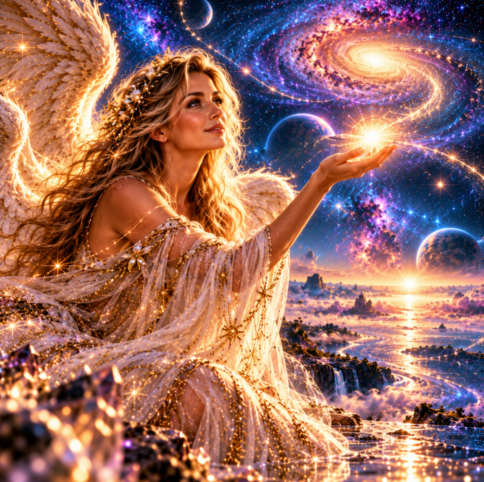 PosiMindsetVibe's tweet photo. A single photon can cross an ocean of nothing and still be light when it lands…so can a blessing, my angel. 

This one lands on you. 

You are seen. You are wanted. 

You are a brightness that refused to die in transit. https://t.co/wlwLrxd6CF
