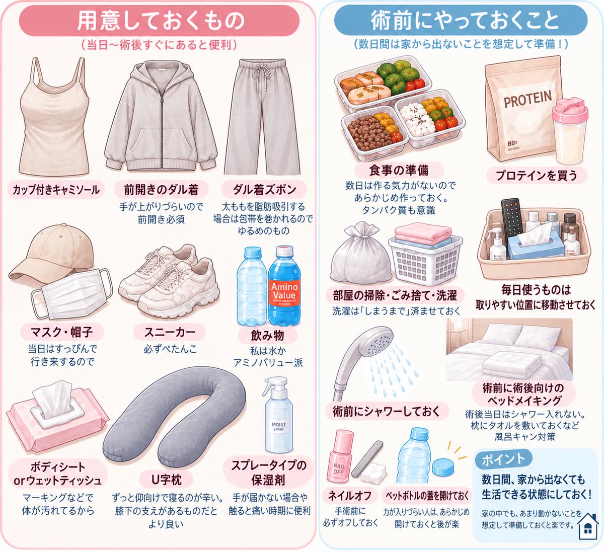 脂肪豊胸2回やって最低限これだけは必要だった❕❕と思ったモノたち❕❕❕❕
これを元に3回目挑みます🔥
3回目の後もまた、これも必要だった❕😳ってものが出てきたら改めてご紹介出来れば❣️ https://t.co/uFbI3q3U5M