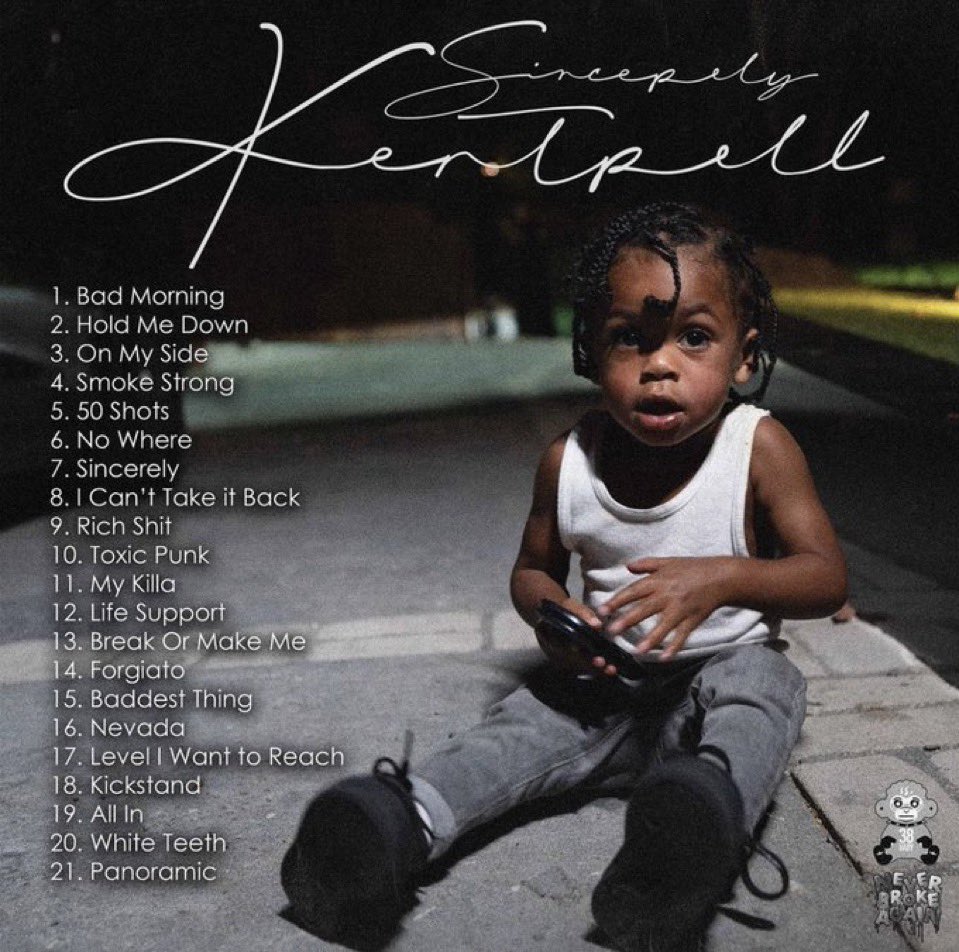 YoungboySource's tweet photo. NBA YoungBoy released ‘Sincerely, Kentrell’ 5 years ago today 💿

Favorite tracks ? https://t.co/GNrr9xrJoY