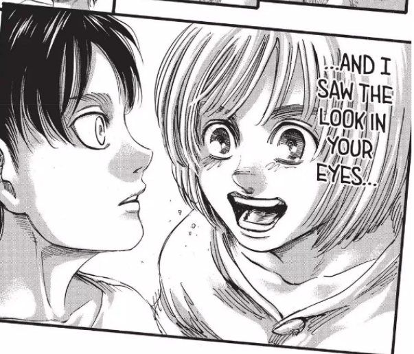 smurxfps's tweet photo. @Discombo25rll @MrCrowbarBlunt keep rage replying 😂😂😂. eren's nature has stayed consistent throughout the entire series https://t.co/80vnedbA0w