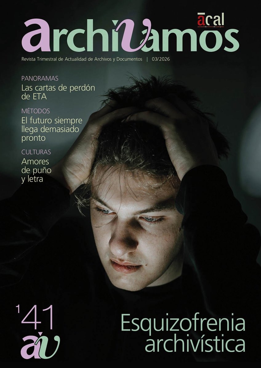 fesabid's tweet photo. 📄 Núm. 141 de Archivamos (Asociación ACAL): «Esquizofrenia archivística».

T. Blanton (National Security Archive) analiza la paradoja de nuestro tiempo: nunca hubo tanta documentación pública abierta y, a la vez, nunca fue tan fácil hacerla desaparecer 🔗 https://t.co/DDBmg6N1jI https://t.co/lxBEU0f9au