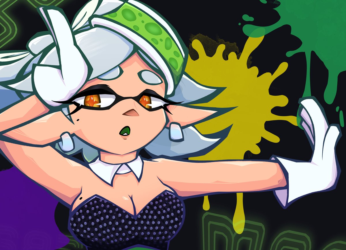 LoneOcto's tweet photo. Marie Redraw to sort of get into Splatoon stuff again :) #Splatoon #Marie https://t.co/EYvVrtTIml