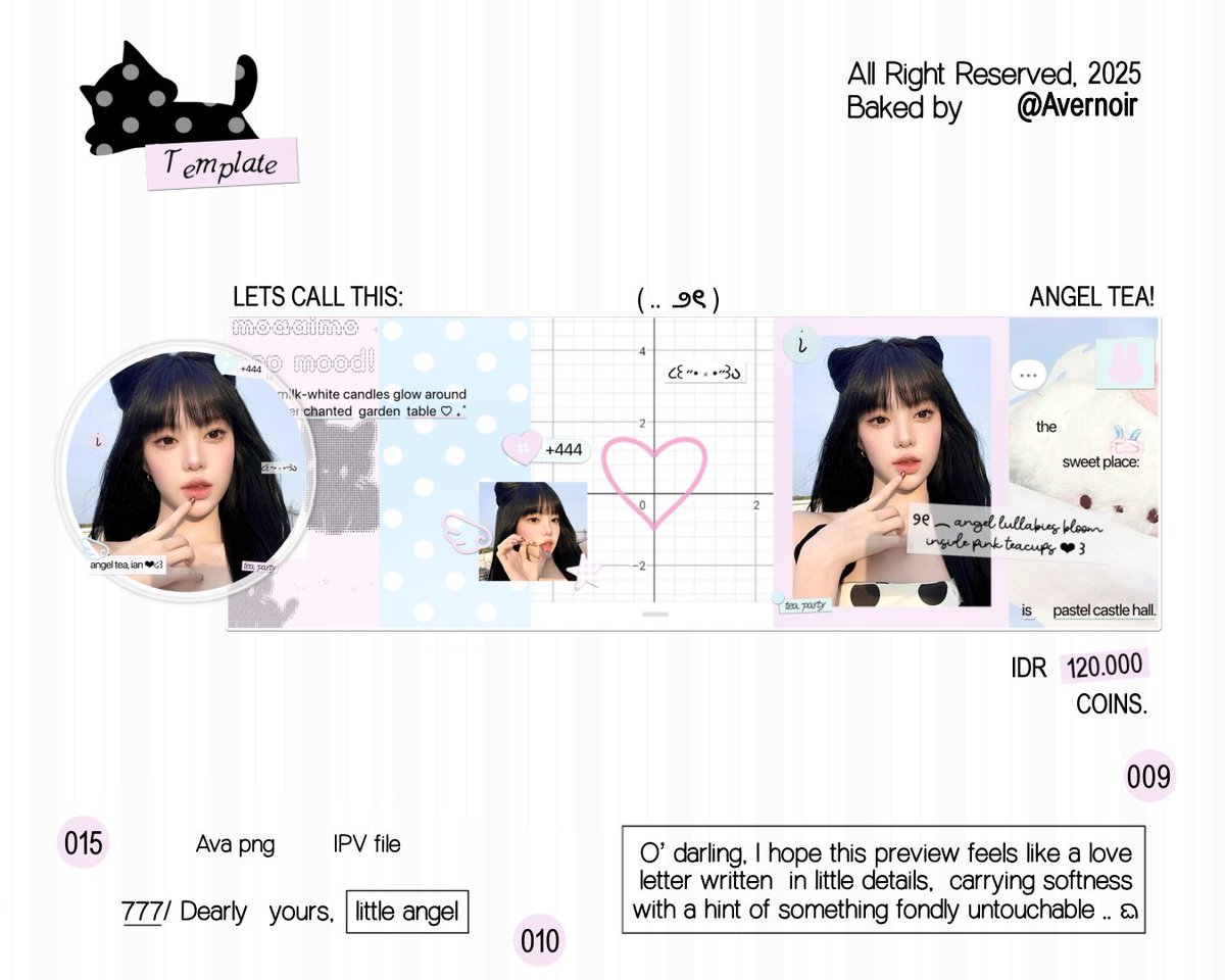 chaodtic's tweet photo. Help REPOST? Thank you, #bealanja

Halo, dikarenakan aku punya kebutuhan mendesak dan so so BU :c Aku mau CS template layoutku < ANGEL TEA, 777 ERA, ROSY > 🪷 Dapat pin moodboard juga nanti ya. 

🏷️ 110K/each
✿₊ Take 2 jadi 210K
✿₊ Take All jadi 300K https://t.co/6c5uGWzIJ4