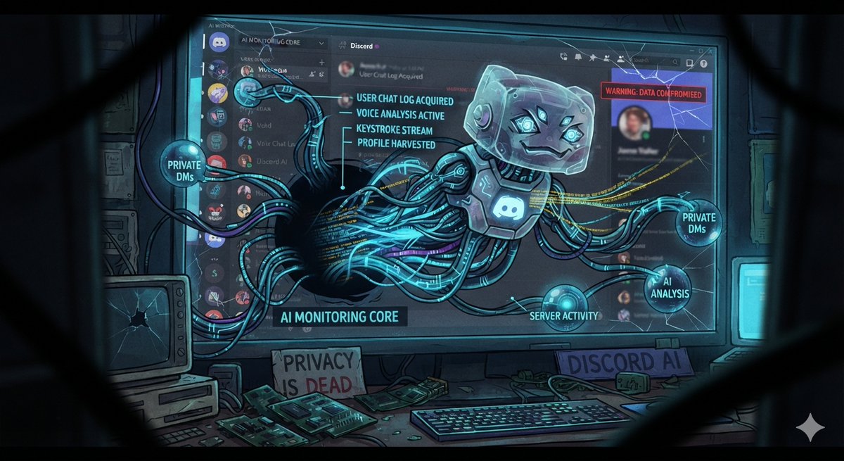 SamuelSoul32907's tweet photo. @discord OK discord lets talk about you Discord uses a machine learning age-estimation model that looks at general account signals and patterns of behavior rather than reading your private messages or collecting your real-world identity lets get this straight instead of pushing the plame https://t.co/Y1Y1wjLKjk