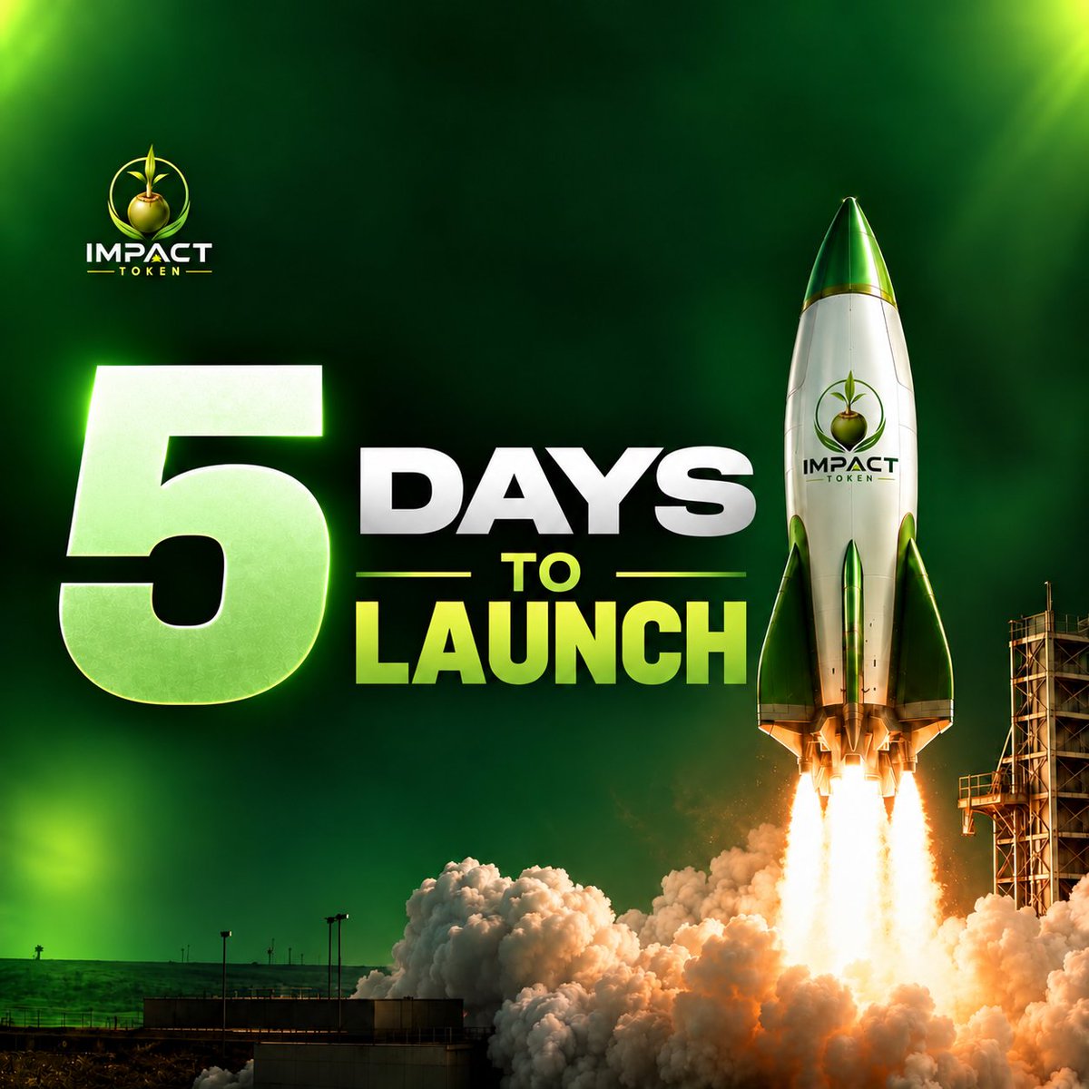 DIMPACTTOKbws0's tweet photo. 5 days to launch. 🚀

The countdown is getting real, and we’re getting closer to the moment we’ve been building toward.

$IMPACT is preparing for takeoff built around participation, community, and creating meaningful impact beyond the token.

The destination is set. The engines are ready.

5 days until $IMPACT launches. 🌱🚀

Stay close. We’re almost there.