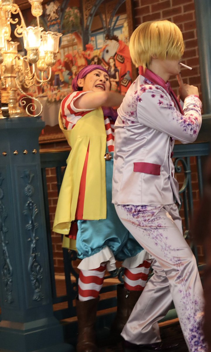 ebiko_usj's tweet photo. 2026.9.24 1000

※サンジさん、
そちらは背もたれではございません。
パトッソです。

#USJファン #USJ
#サンジの海賊レストラン #サンレス https://t.co/0fs7XKb21t