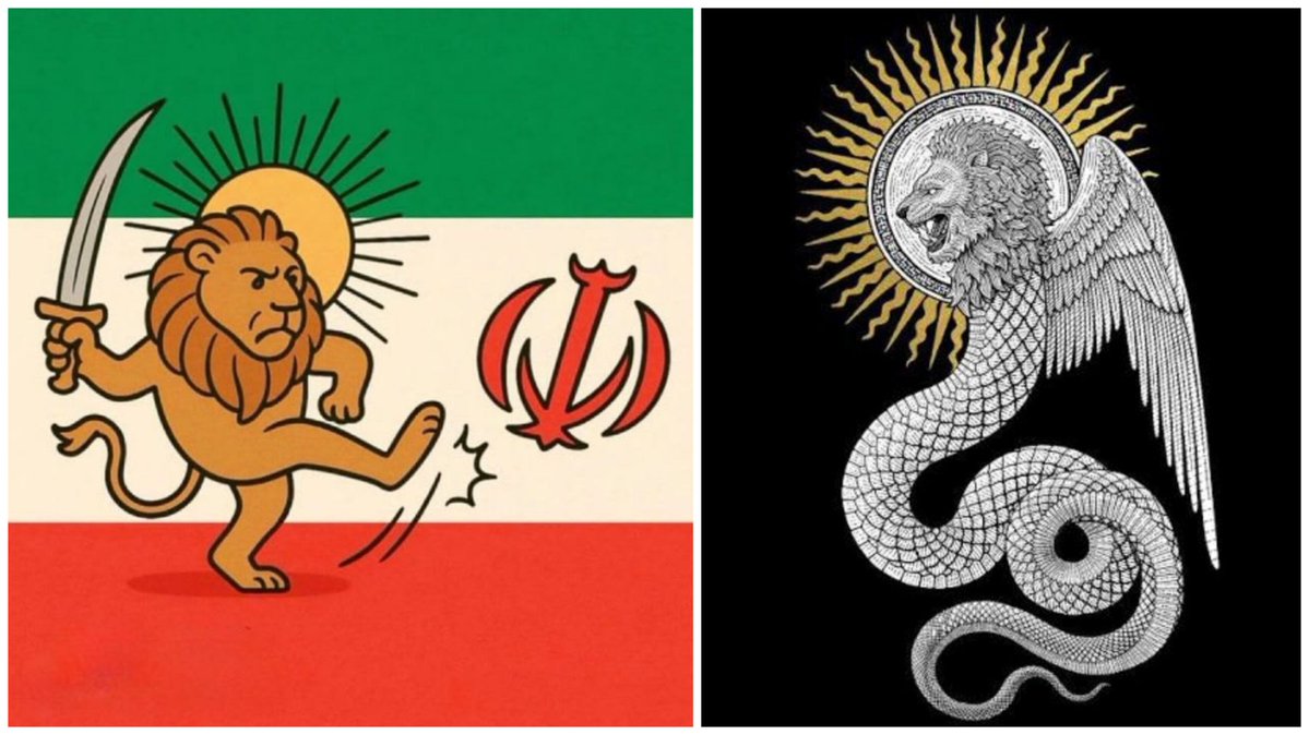 Z75ARC's tweet photo. • از حق که نگذریم،جدا از (آبلیسک) آلت شیطان روی پرچم خرچنگی ج.ا، پرچم شیرو خورشید شما سطلی ها برگرفته از شماتیک گنوستیک دمیورژ است. می دونید چرا بگا رفتین،چون شاهتون رو انداختین بیرون و خالق مادی (شیروخورشید) شما رو نفرین کرد. طبق تجربیات با این دربیوفتین، شیره جونتون رو میکشه. https://t.co/uffoVaAK9X
