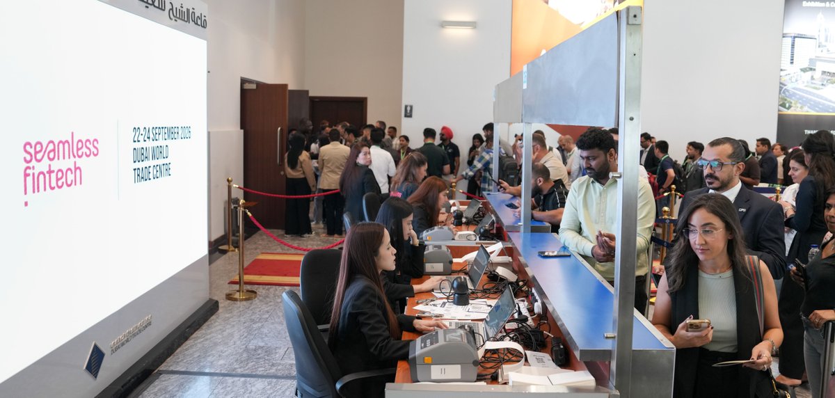 seamlessMENA's tweet photo. Welcome to day 3 of Seamless Middle East 2026! ✨

It’s the final day, and we’re back for one last full day of meetings, conversations, conference sessions and connections across the show floor.

The queues have already started, so it’s time to make your way to Dubai World Trade Centre and join us. 

Havent got your ticket? Register for free >> https://t.co/PoW3zqTxM4 

📍 Sheikh Saeed Halls 1 - 3, Dubai World Trade Centre
⏰ Open till 5:00pm 

If there’s someone you still need to meet, a stand you haven’t visited or a session you want to catch - today is the day.

See you on the floor! 

#SeamlessDXB