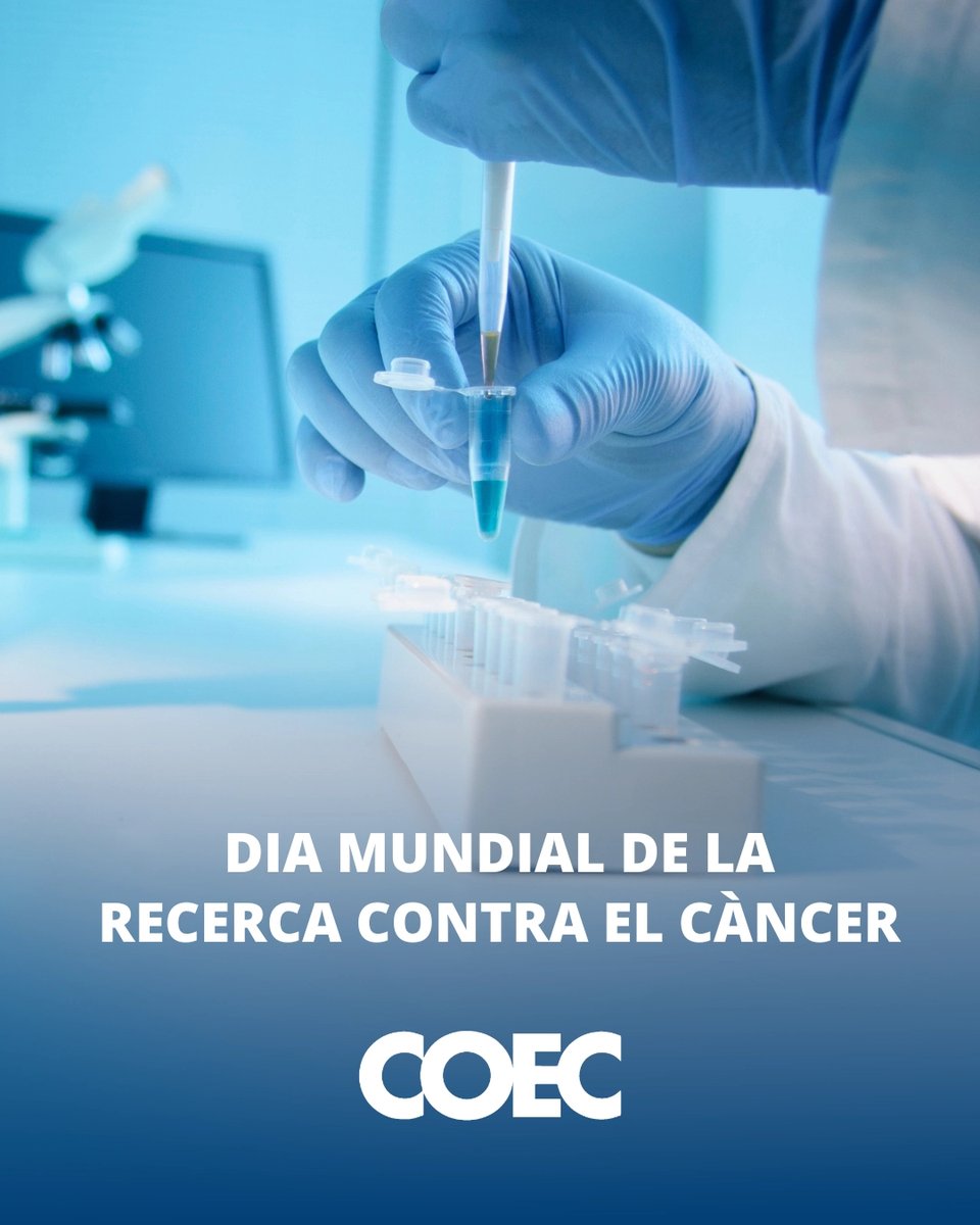 COECoficial's tweet photo. 🔬 24 de setembre | #DiaMundialRecercaContraElCàncer 

La recerca és clau per avançar en la prevenció, la detecció precoç i el tractament del càncer, i per millorar la supervivència i la qualitat de vida de les persones afectades.

#WorldCancerResearchDay #CàncerOral #TotsSomCOEC https://t.co/QvIT1Etm9O