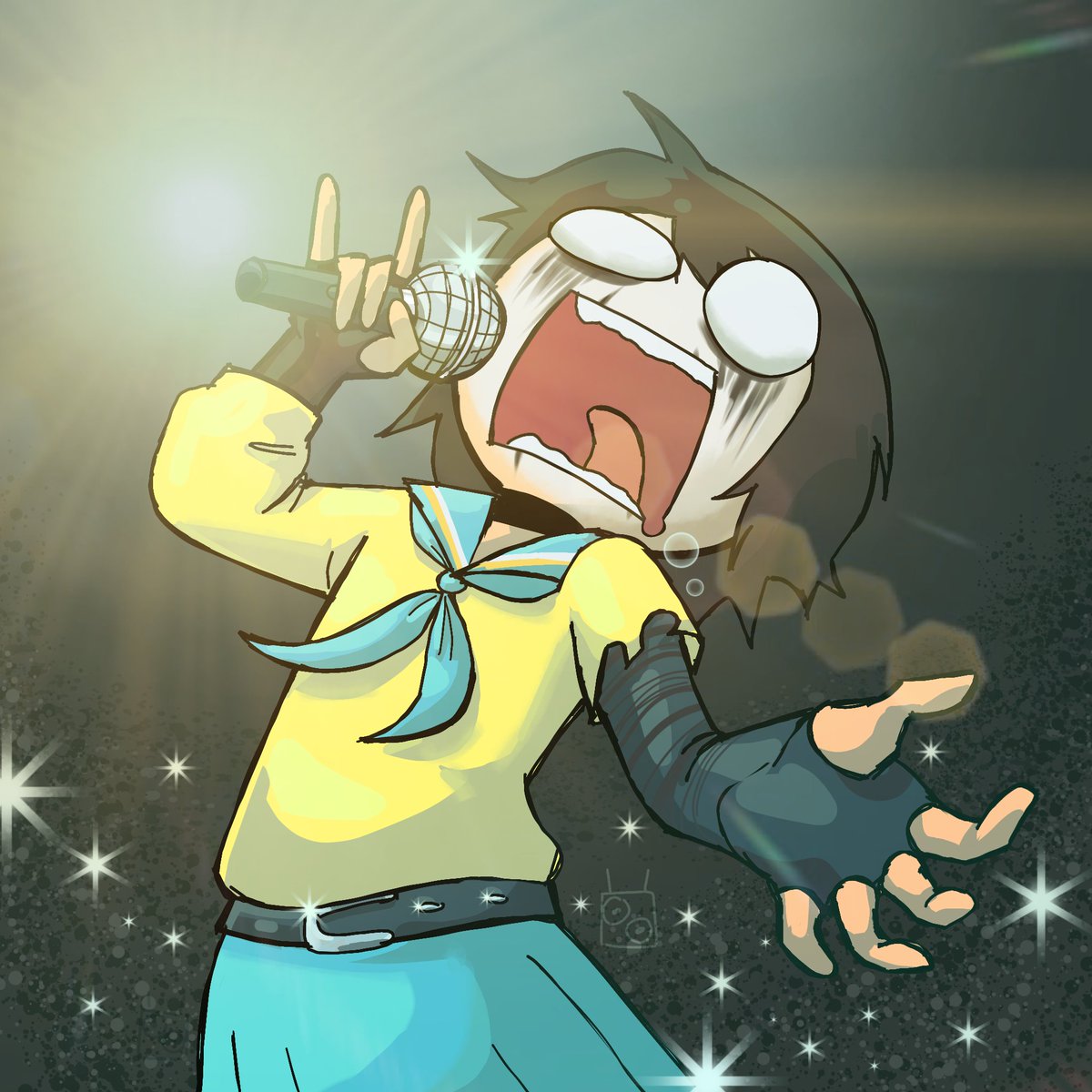 Blegh_Niw's tweet photo. "LIIIAAAARRRRRR" 
It Doesn't Matter by The Living Tombstone 

Metal Morty fanart hehehe

#rickandmorty #mortymiddleschool #fanart https://t.co/5sXd3FKC6y