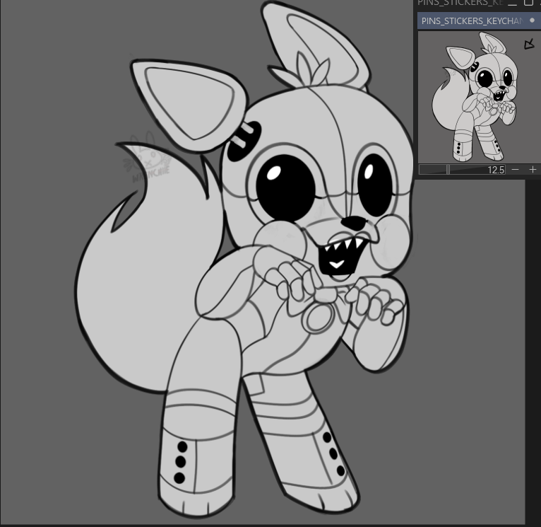 Wrenchiie's tweet photo. PLEASE STAND BY #lolbit #fnafwt #fnaf https://t.co/MQ6YW9lSUn