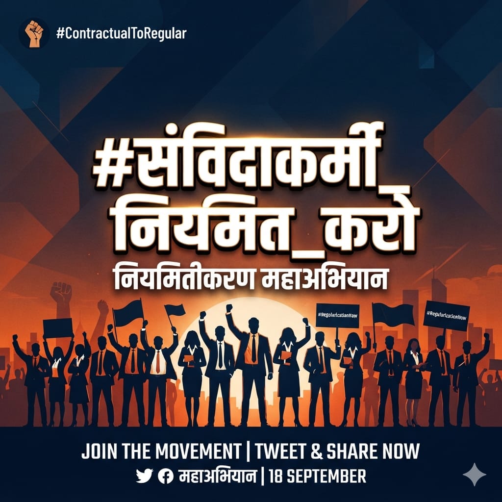 SRVirdhani's tweet photo. नियमितीकरण का आदेश जारी कर हमारे परिवारों को नया जीवन दें मुख्यमंत्री जी। 😢  #Regularize_PS_VS   #कोहनी_पर_गुड_नहीं   #संविदाकर्मी_नियमित_करो  @GovindDotasra @im__inba1 @Neeteshpandeyy @LENO_BOSS1 @SumitBhagasara https://t.co/f6kfi3y37L