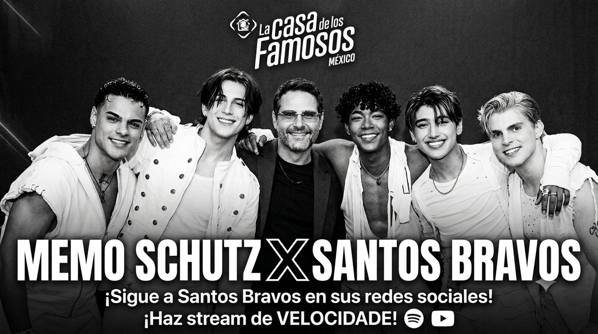 ElNowaSTBV's tweet photo. #LaCasaDeLosFamososMéxico 
#SantosBravos
#STBV 
Perteneciendo al fandom de SANTOS bravos 
Pido apoyo para que voten por MEMO SHUTZ 
#STBVXMEMOSCHUTZ 

FULL STREAM A VELOCIDADE Y VOTOS PARA MEMO https://t.co/KapfyQUZuH