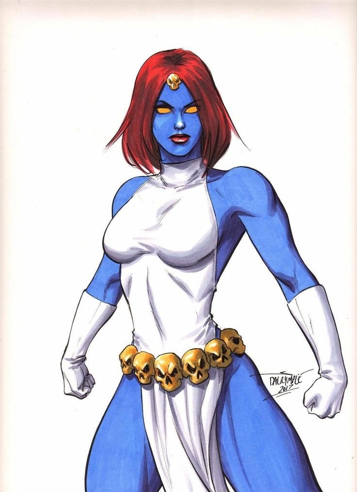 Culture3ase's tweet photo. Hunter Schafer is rumored to play as  Mystique in the upcoming Marvel “X-Men” film. https://t.co/imc7T5581V