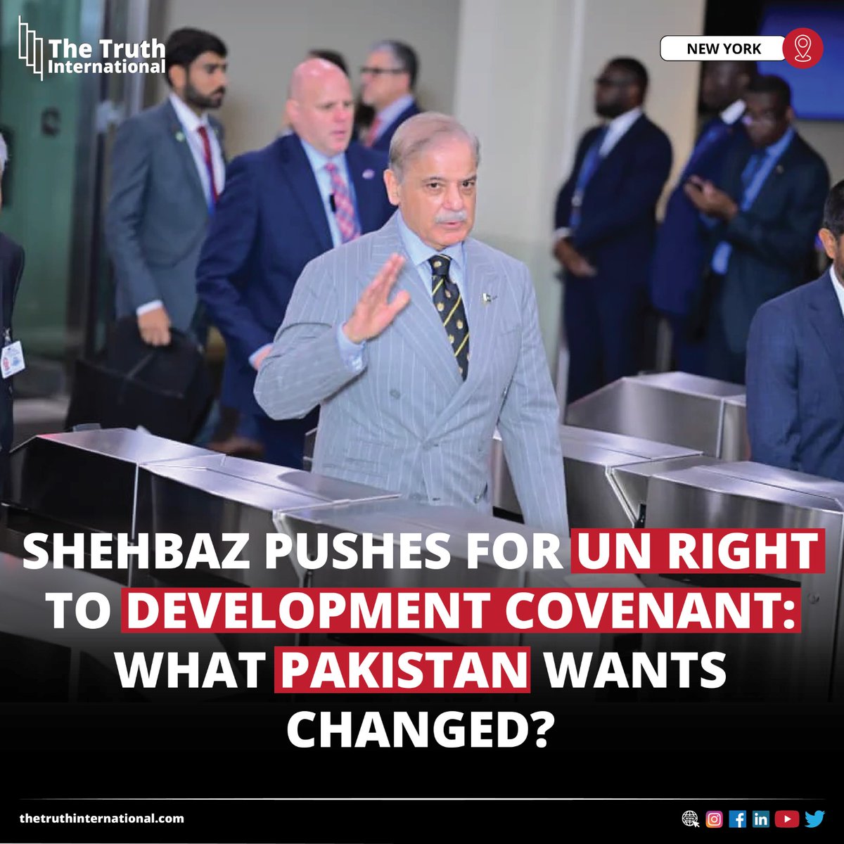 ttimagazine's tweet photo. Shehbaz Pushes for UN Right to Development Covenant: What Pakistan Wants Changed?
CLICK HERE: https://t.co/Sg9sM9EJuh
#ShehbazSharif #Pushes #UNRight #Development #Covenant #Pakistan #Changed #NEWYORK #TTI https://t.co/sTABirrimj