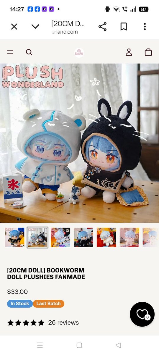 ChongyunDevotee's tweet photo. OH MY GOD THESE ARE SO CUTE BUT I CAN'T AFFORD THEM
They're 101.97 and 134.66 for me aaaa
为什么bro我很想要他leh https://t.co/tsQzcp8lTN