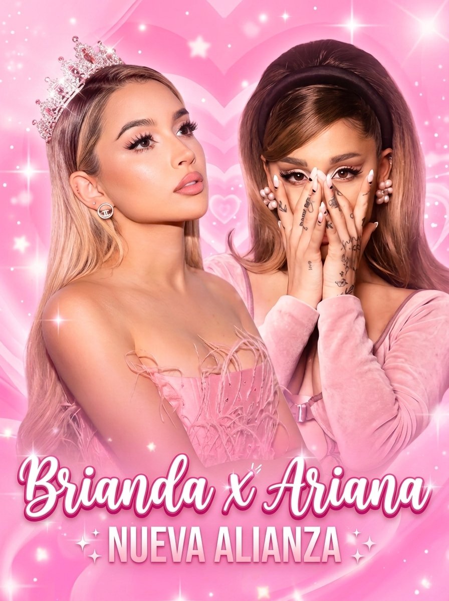 whoareq's tweet photo. Nueva alianza!! 🌸 
Brianda x Ariana grande 💖
Nos contacto y nos dijo que aun no olvida cuando brianda hizo el video "imitando fotos de Ariana Grande" y piensa apoyarla para que llegue a la final!! 💖💋

#LaCasaDeLosFamososMéxico
#LaCasaDeLosFamososMx https://t.co/l6GJH4Mlby