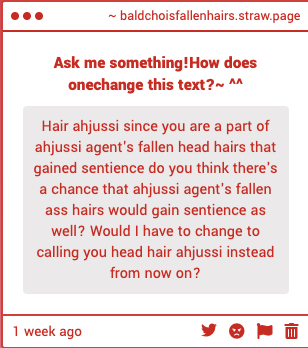 BaldingChoi's tweet photo. ...
...
Hairgoo, I don't know... Just because some old hairs are old does not mean they know everything, alright? I'm fine with "hair ahjussi"... Please have mercy on these old hairs and don't remind me of that... Hairgoo....~ https://t.co/p1yIxKBqde