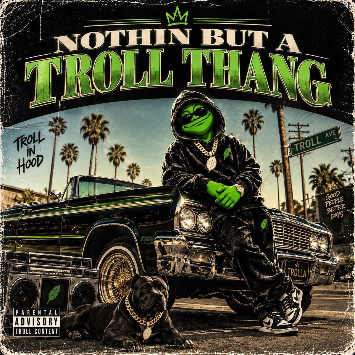 kanjabaksha's tweet photo. @vainxyz NEVER HEARD OF TROLL? PERFECT. 

That’s usually how it starts…

“I’ll just check them out.” 👀

24 hours later:

🐸 PFP changed
📱 Raiding strangers
😂 Trolling professionally
🚀 Screaming “SEND IT” at breakfast

Welcome to @RealTrollinHood.

COME CURIOUS. LEAVE A TROLL 🧌 https://t.co/Cy0HozTcAG